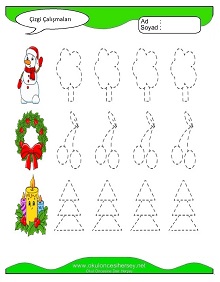 Çizgi Çalışma Sayfaları